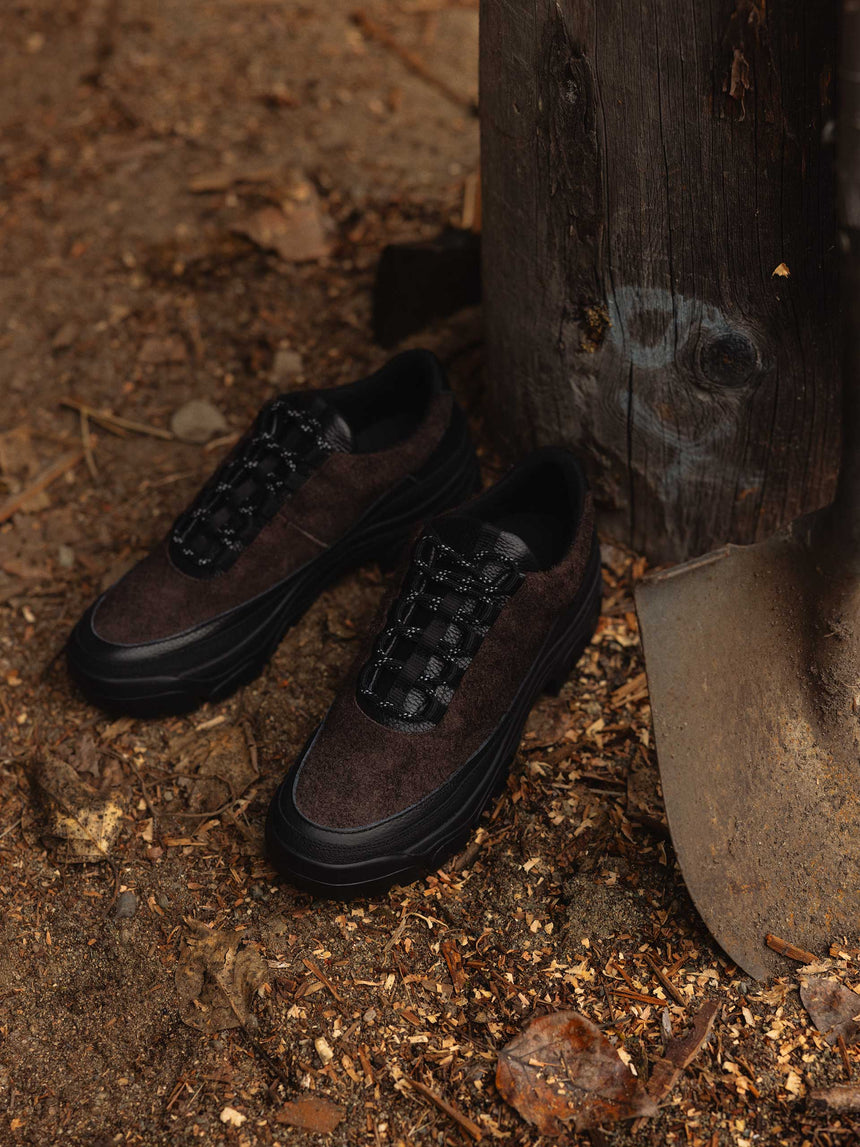 Tarvas x Haven Easy Hiker - Brown Hairy Suede