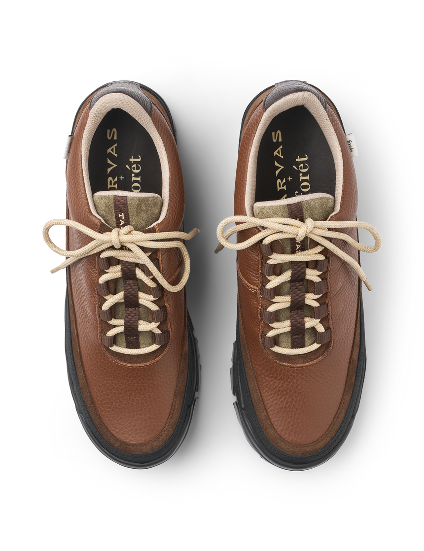 Tarvas x forét Easy Hiker - Brown Leather