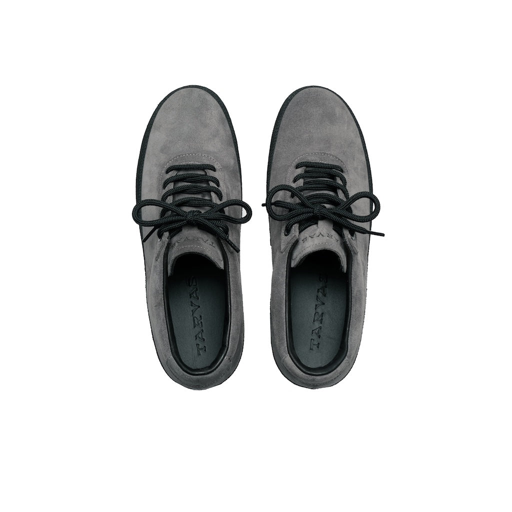 Explorer - Dark Grey Suede – Tarvas Footwear