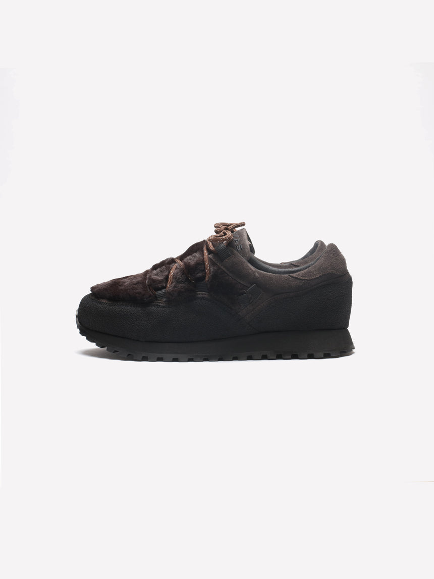 Forest Bather - Coffee Bean Hairy Suede