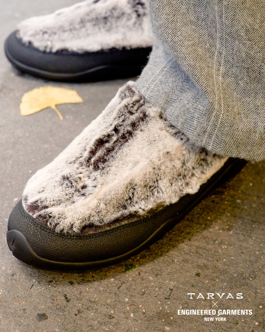 Tarvas x Engineered Garments - Grey Faux Fur Wanderer