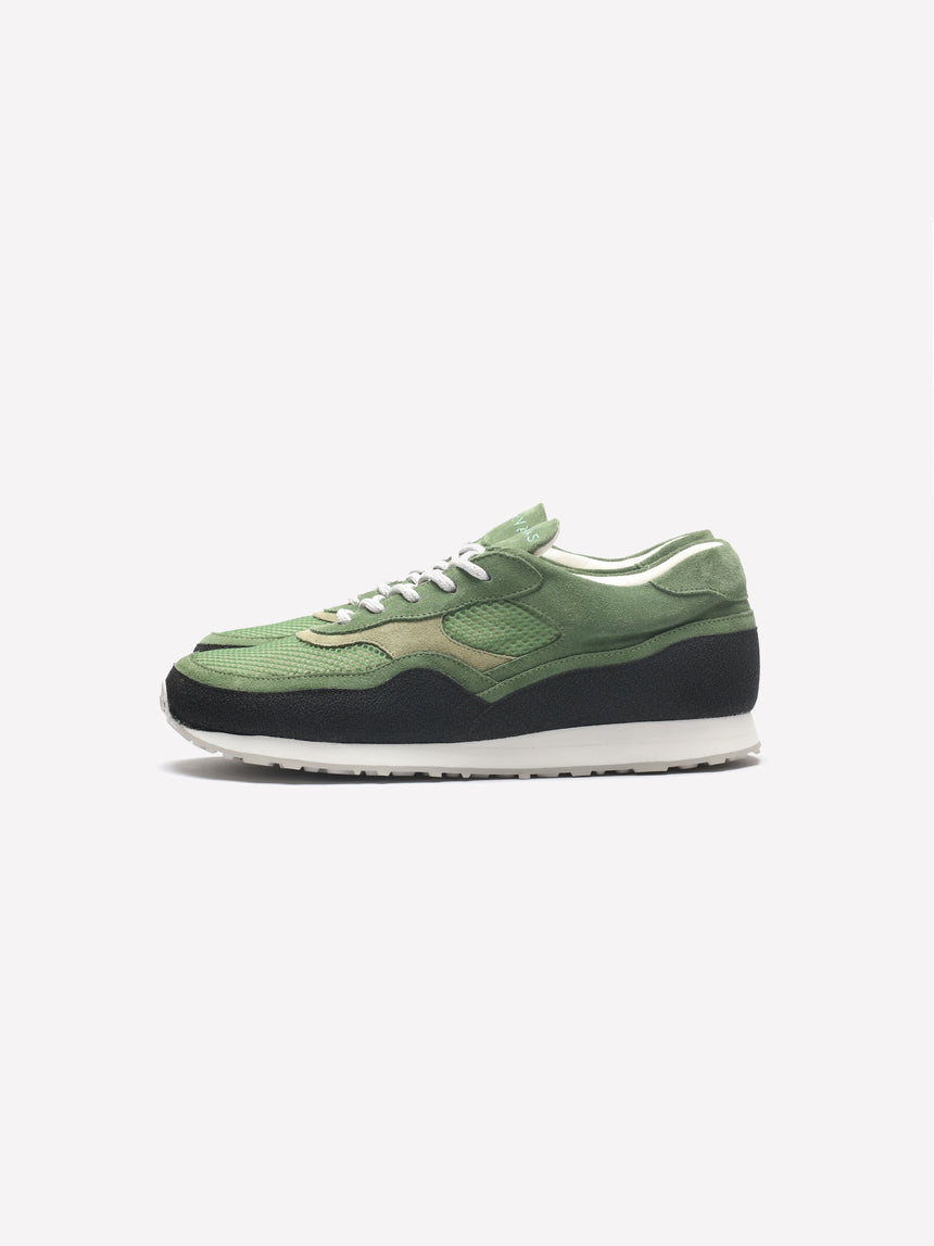 Forest Bather - Green Nylon/Suede
