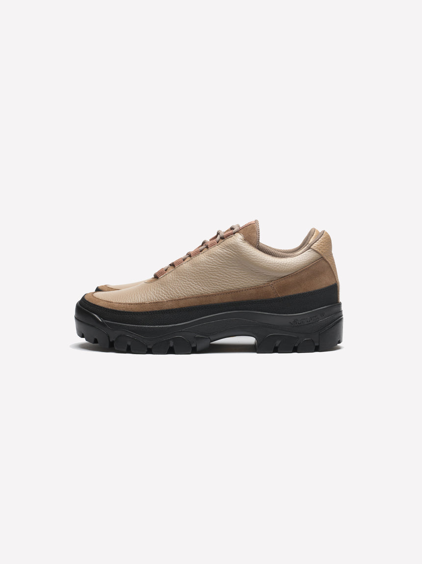 Easy Hiker - Army Green & Brown Suede