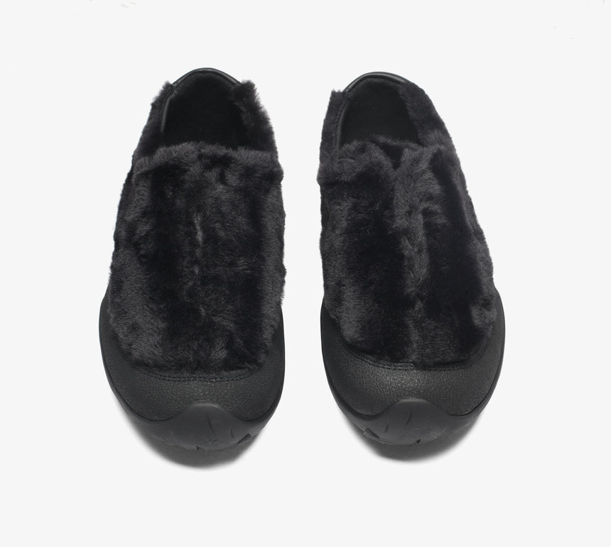 Tarvas x Engineered Garments - Black Faux Fur Wanderer